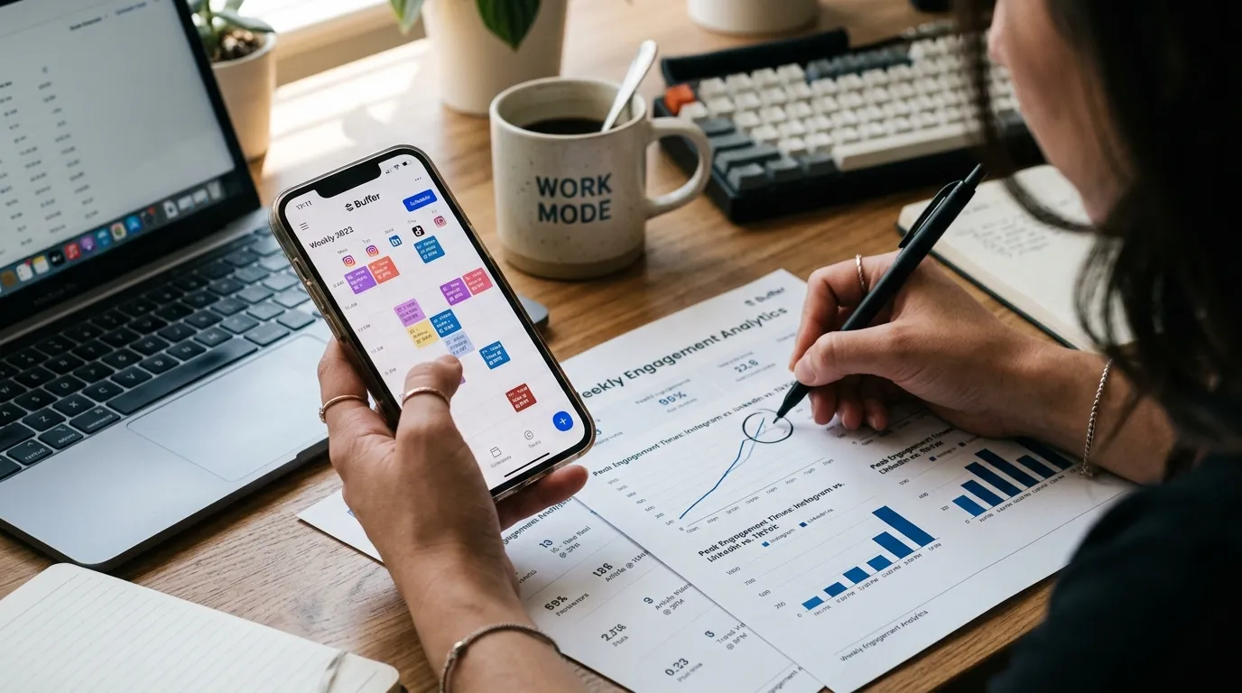 Blog header image for Best Times to Post on Social Media in 2026