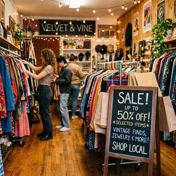 AI-generated social media post example: Sale & Promotion Posts — created by Scribario from the prompt "Flash sale this weekend only: 25% off everything in store, mention this post"